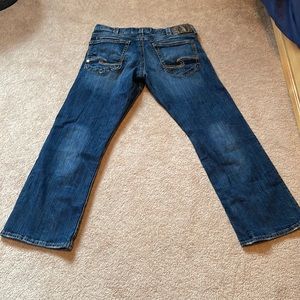 mens silver brand jeans